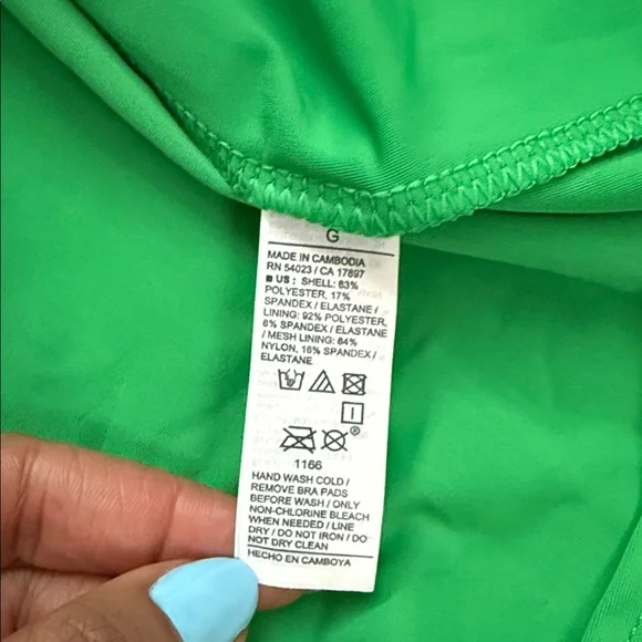 New Old Navy Large Green Women's One Piece Swimsuit - Picture 5 of 11